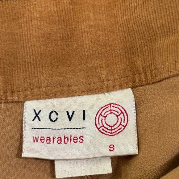 Brown Corduroy Culottes - Picture 2 of 6